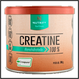 Creatina Monohidratada Creapure Nutrify 300g MAIS VENDIDO 2º em Suplementos Alimentares Nutrify R$ 174 R$ 138,41 20% OFF em 12x  R$ 13,57